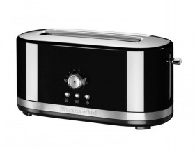 KitchenAid Kenyérpirító manuális 4 szeletes onyx fekete (5KMT4116EOB)