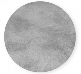 NARDI HPL 60 cm, kör alakú asztallap beton szürke színben