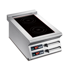 ST-DE-4A 700-as indukciós tűzhely 2 főzőfelülettel (2x3,5 kW)