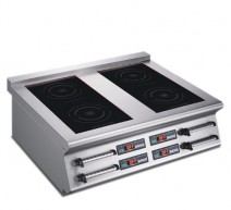 ST-DE-8A 700-as indukciós tűzhely 4 főzőfelülettel (4x3,5 kW) || Skilltrade.hu - Minden ami Nagykonyha
