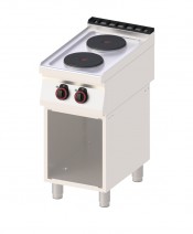 RM Gastro REDFOX SP 70/40 E Álló, elektromos tűzhely 2 db kör alakú főzőlappal || Skilltrade.hu - Minden ami Nagykonyha