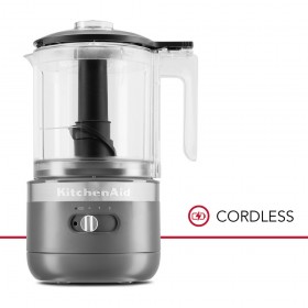 KitchenAid vezeték nélküli aprítógép, matt szürke (5KFCB519EDG)