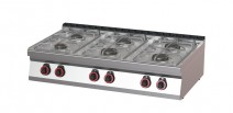 RM Gastro REDFOX SPB 70/012 G Gáztűzhely 6 égővel || Skilltrade.hu - Minden ami Nagykonyha