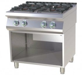 RM Gastro SP 780 G Gáztűzhely 4 égővel