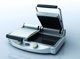 UNOX SPIDOCOOK XP 020 R Két Fedlapos Kontaktgrill üvegkerámiás sütőfelülettel