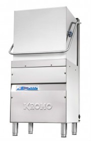 Kromo HOOD 140 PREMIUM² DA Átfutórendszerű tányérmosogató gép beépített vízlágyítóval