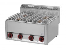 RM Gastro SP 60 GLS Gáztűzhely 4 égővel || Skilltrade.hu - Minden ami Nagykonyha