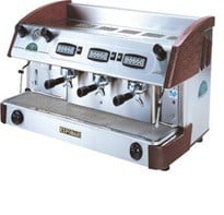 Expobar NEW ELEGANCE CONTROL háromkaros kávégép daráló nélkül - fa borítással