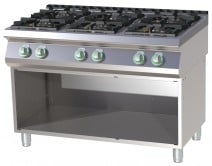 RM Gastro SP 7120 G Gáztűzhely 6 égővel || Skilltrade.hu - Minden ami Nagykonyha