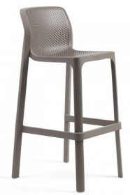 NARDI NET STOOL Bárszék galamb szürke színben