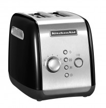 KitchenAid Kenyérpirító 2 szeletes motorizált onyx fekete (5KMT221EOB) || Skilltrade.hu - Minden ami Nagykonyha