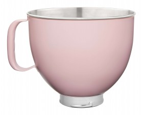 KitchenAid Rozsdamentes tál 4,8 liter - matt rózsaszín (5KSM5SSBDR)