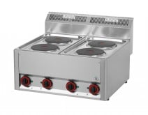 RM Gastro SP 60 ELS 230V/3 Elektromos tűzhely 4 db kör alakú főzőlappal  || Skilltrade.hu - Minden ami Nagykonyha
