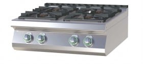 RM Gastro SP 708 G Gáztűzhely 4 égővel