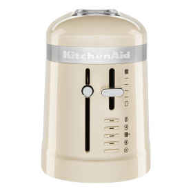 KitchenAid Design 2 szeletes hosszú nyílású kenyérpirító mandulakrém (5KMT3115EAC)