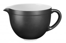 KitchenAid Matt fekete kerámia tál (5KSMCB5BM)