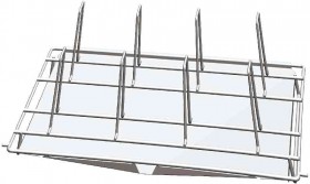 UNOX GRP 825 POLLO Grillcsirke sütő rács