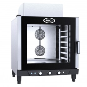 UNOX BAKERLUX XB 613 G Manuális gázüzemű kombi sütő párásítási lehetőséggel 
