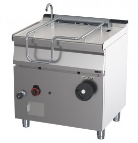 RM Gastro REDFOX BR 70/80 G/N Gázüzemű billenőserpenyő