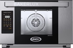 UNOX BAKERLUX SHOP.Pro XEFT-04HS-ELDP ARIANNA LED Elektromos sütő beépített szivattyúval