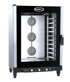 UNOX BAKERLUX XB 893 Manuális elektromos kombi sütő párásítási lehetőséggel 