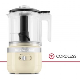 KitchenAid vezeték nélküli aprítógép, mandulakrém (5KFCB519EAC)