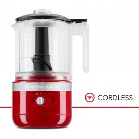 KitchenAid vezeték nélküli aprítógép, piros (5KFCB519EER)